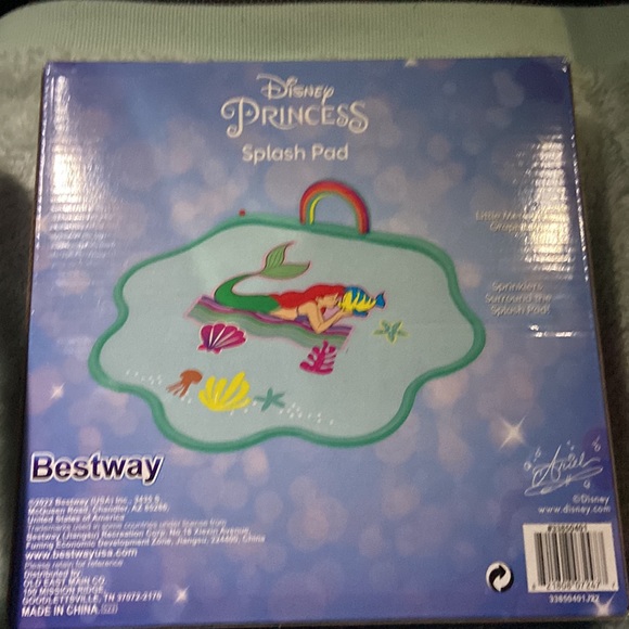 DISNEY Princess Ariel Splash Pad  summer fun water NEW - Picture 4 of 4